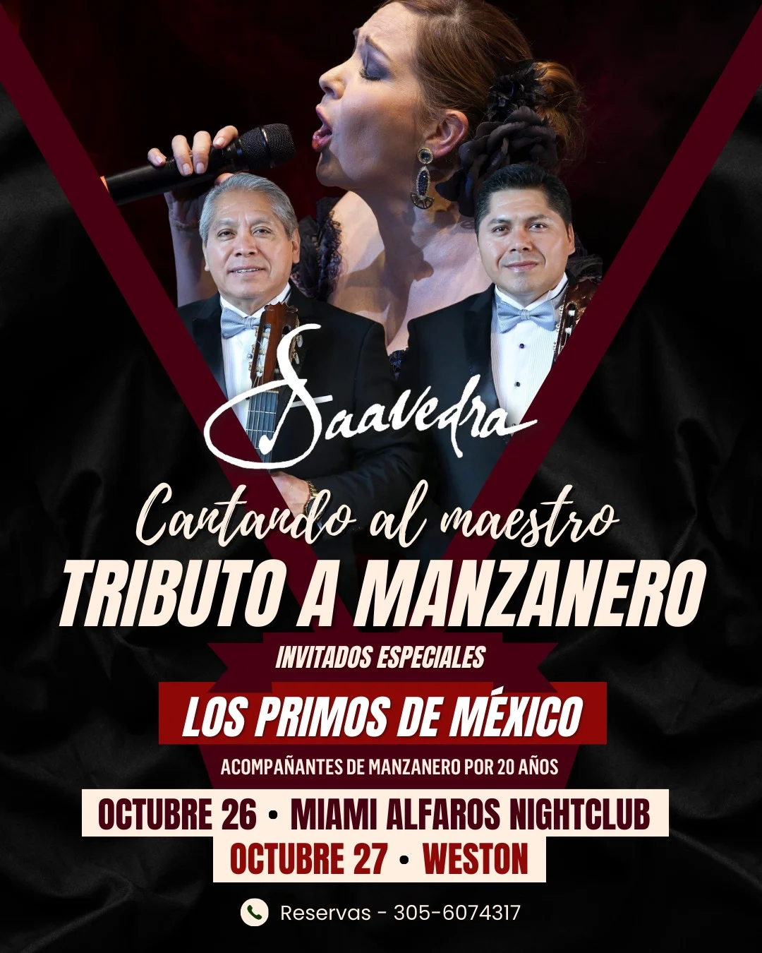 Saavedra canta a Manzanero