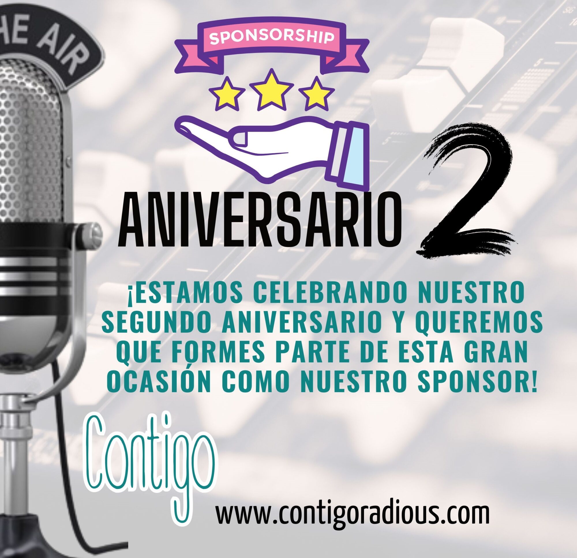 Contigo Radio esta de ANIVERSARIO