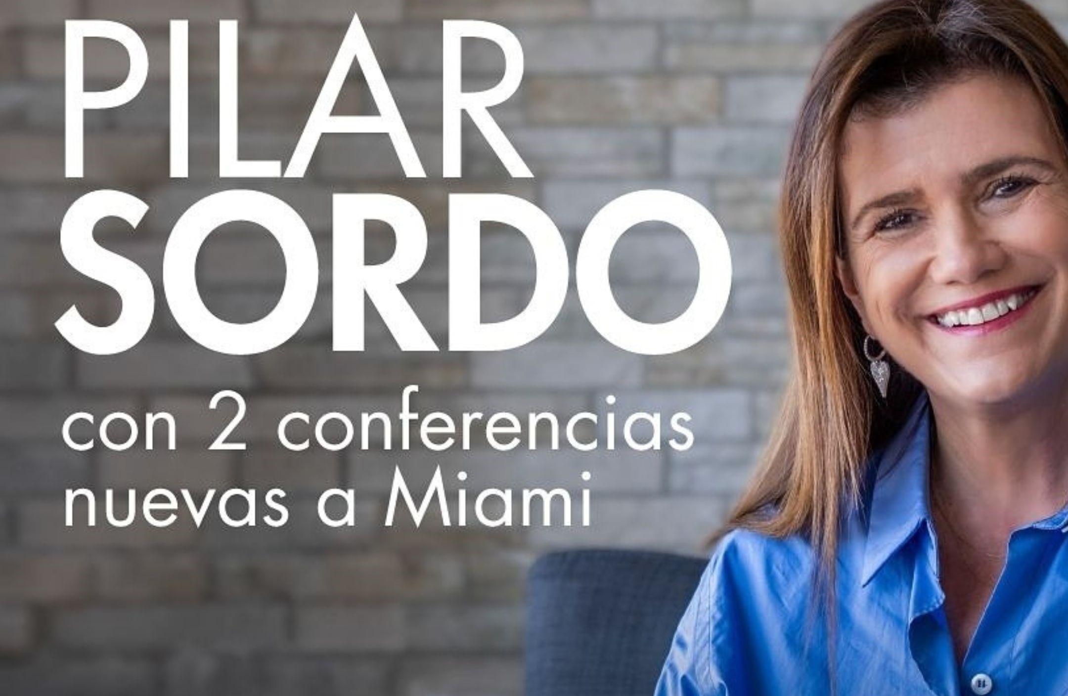 Miami, FL – La reconocida psicóloga, conferencista y escritora chilena Pilar Sordo se presentará en Miami en dos ocasiones este octubre, ofreciendo conferencias que prometen transformar la perspectiva de los asistentes sobre el amor y la crianza.