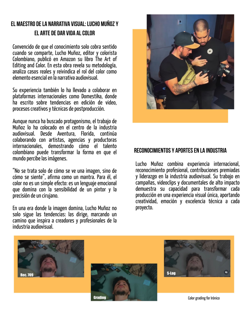 Lucho Muñoz: un maestro que comparte su conocimiento