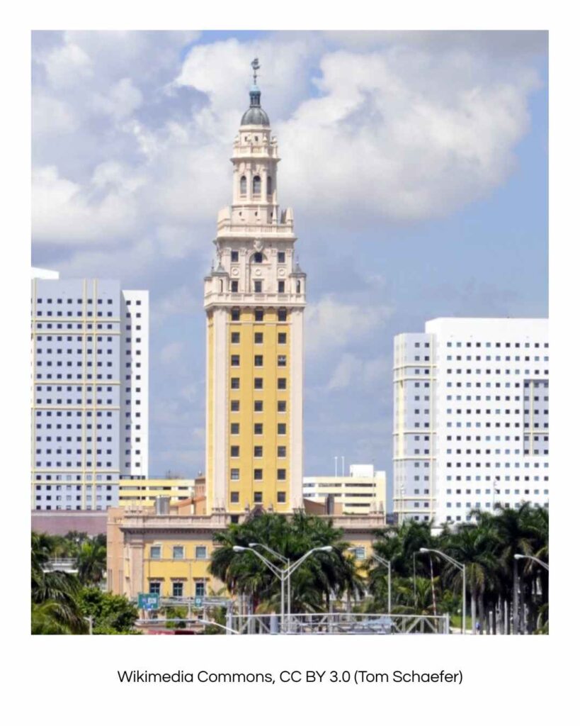 Torre de la Libertad Miami, Torre de la Libertad 2025, historia de Miami, centenario Torre de la Libertad, inmigración en Miami, patrimonio histórico Miami.