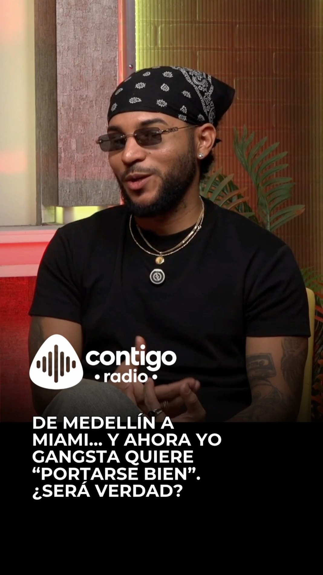 YO GANGSTA LO CUENTA TODO… DE MEDELLÍN A MIAMI

Una charla sin filtros sobre sus recuerdos, su llegada a Medellín siendo muy joven, su camino en la música, sus sueños cumplidos y su reciente sesión con YG Marley. 👀🔥

También hablamos de “QUE SE REPORTEN”, su nuevo tema junto a Jory Boy y Red Fox, y de algo que nos dejó una gran pregunta:

❤️ “Quiero portarme bien porque así lo decidió mi corazón.”

¿Será que YO GANGSTA sí se va a portar bien? 😂🔥

🎥 ENTREVISTA COMPLETA EN YOUTUBE — CONTIGO MEDIA NETWORK

👉 Ve a nuestro canal, mira la entrevista y cuéntanos qué opinas.

#YoGangsta #YGMarley #QueSeReporten #MusicaUrbana #PrimeraFila