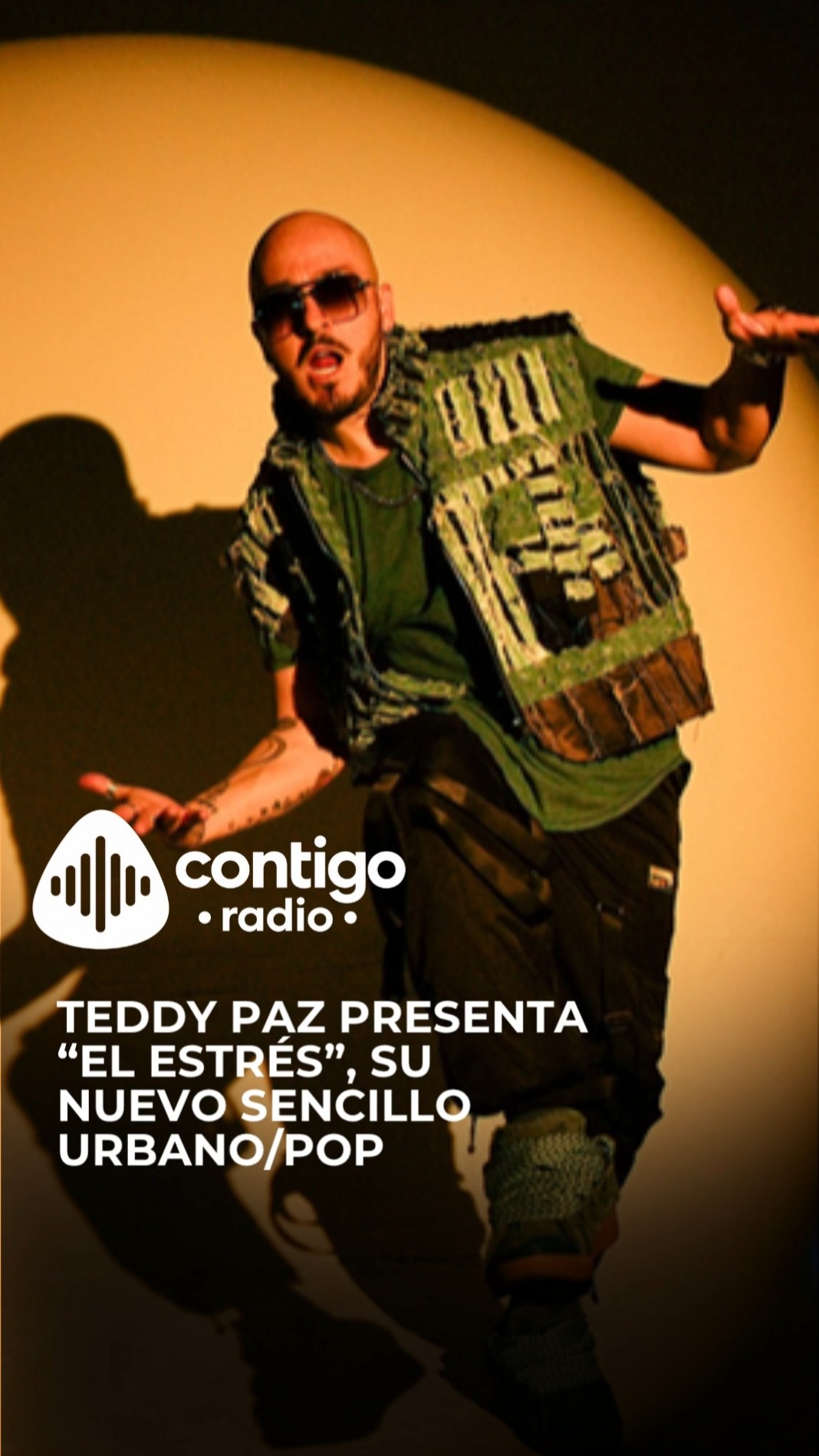 ¿Quién no ha sentido que el estrés de la vida diaria ya es demasiado?

Teddy Paz convierte esa sensación en música con “El Estrés”, su nuevo sencillo Urbano/Pop.

Una canción sobre la presión, las responsabilidades y ese ritmo acelerado que muchas veces nos obliga a seguir sin detenernos.

La producción estuvo a cargo de Juanfer Herrera y el tema cuenta con la participación de Arturo Solar en la trompeta y Alejandro Carballo en los trombones, músicos de la actual banda de Luis Miguel.

Ahora queremos saber algo:

¿Qué es lo que más te genera estrés en tu día a día?

Te leemos.

🎧 “El Estrés” — Teddy Paz. Ya disponible en @spotify 

Pronto tendremos entrevista con Teddy!!

#TeddyPaz #ElEstres #MusicaLatina #MusicaUrbana #MusicaNueva