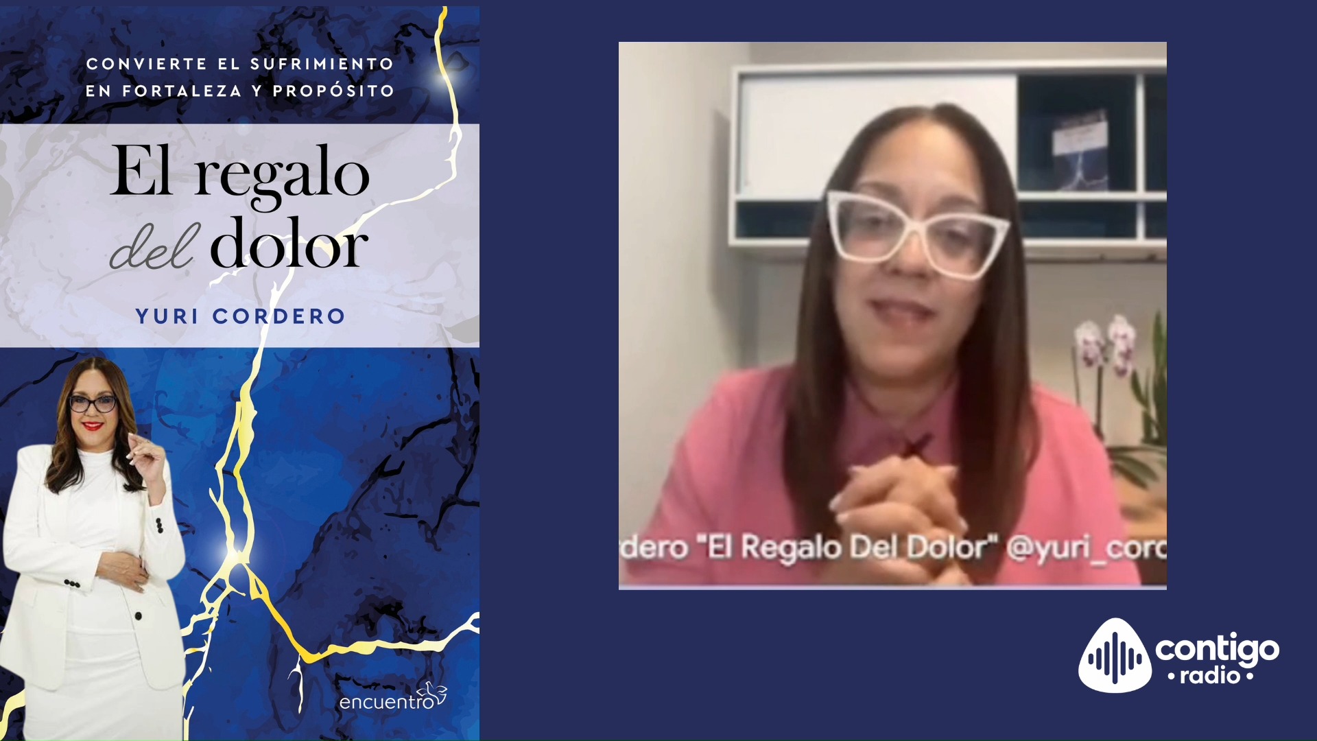 ¿Puede una experiencia dolorosa convertirse en parte de nuestro propósito?

En El regalo del dolor, Yuri Cordero comparte historias de pérdida, fe, resiliencia y transformación, pero también se atreve a mirar el dolor desde otra perspectiva: no como una prisión, sino como una plataforma.

Por eso le preguntamos:

“¿Cuál fue el momento en su propia vida en el que entendió que una experiencia dolorosa no tenía que definirla, sino que podía convertirse en parte de su propósito?”

Su respuesta nos lleva al corazón de un libro que no promete respuestas fáciles, sino que invita a hacernos una pregunta diferente:

No solo “¿por qué me pasó?”, sino “¿para qué puede servir esta experiencia?”

A través de sus propias vivencias, Yuri nos recuerda que las heridas pueden convertirse en aprendizaje, las pruebas en fortaleza y el dolor, con fe y propósito, en una semilla de transformación.

📖 El regalo del dolor
✍️ Yuri Cordero

#ElRegaloDelDolor #YuriCordero #Propósito #Fe #Resiliencia #Transformación #HistoriasQueInspiran #Libros #Liderazgo #Esperanza