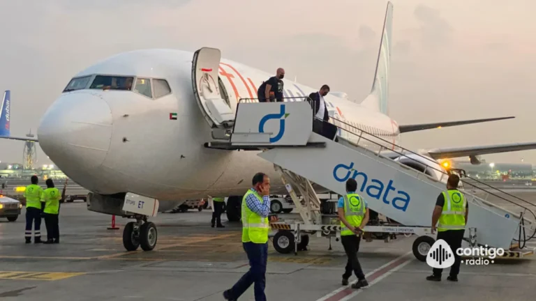 Avión de Flydubai con destino a Israel aterrizó de emergencia en Arabia Saudita tras una alerta a bordo