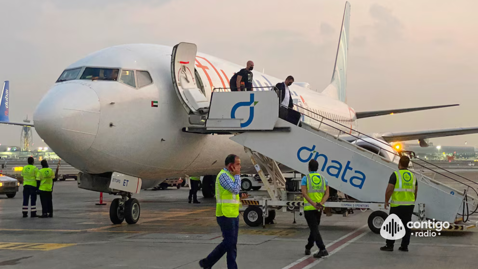 Avión de Flydubai con destino a Israel aterrizó de emergencia en Arabia Saudita tras una alerta a bordo