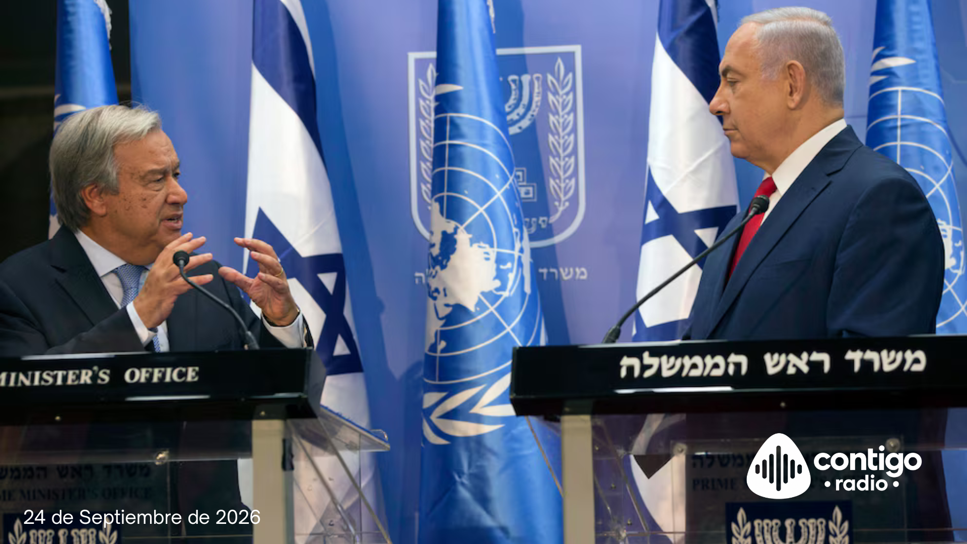 Netanyahu ante la ONU: Irán, Gaza y tensión con sus críticos