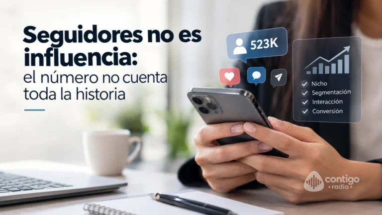 ¿Tener más seguidores significa tener más influencia? Descubre por qué el nicho, la segmentación, el engagement y la calidad del contenido también importan.